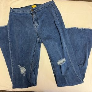 Super flare jeans
